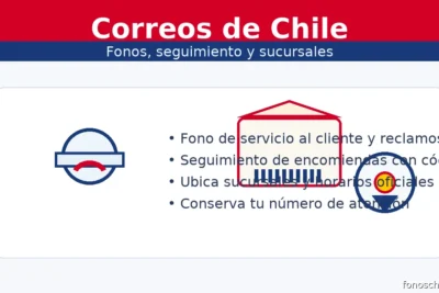 Correos de Chile: teléfonos de atención, seguimiento de encomiendas y ubicación de sucursales