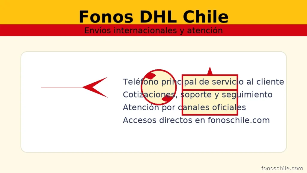 Fonos DHL Chile: atención al cliente para envíos internacionales, cotizaciones y soporte
