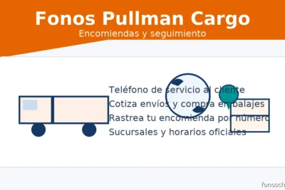 Fonos Pullman Cargo: teléfonos de atención, cotizaciones y seguimiento de encomiendas